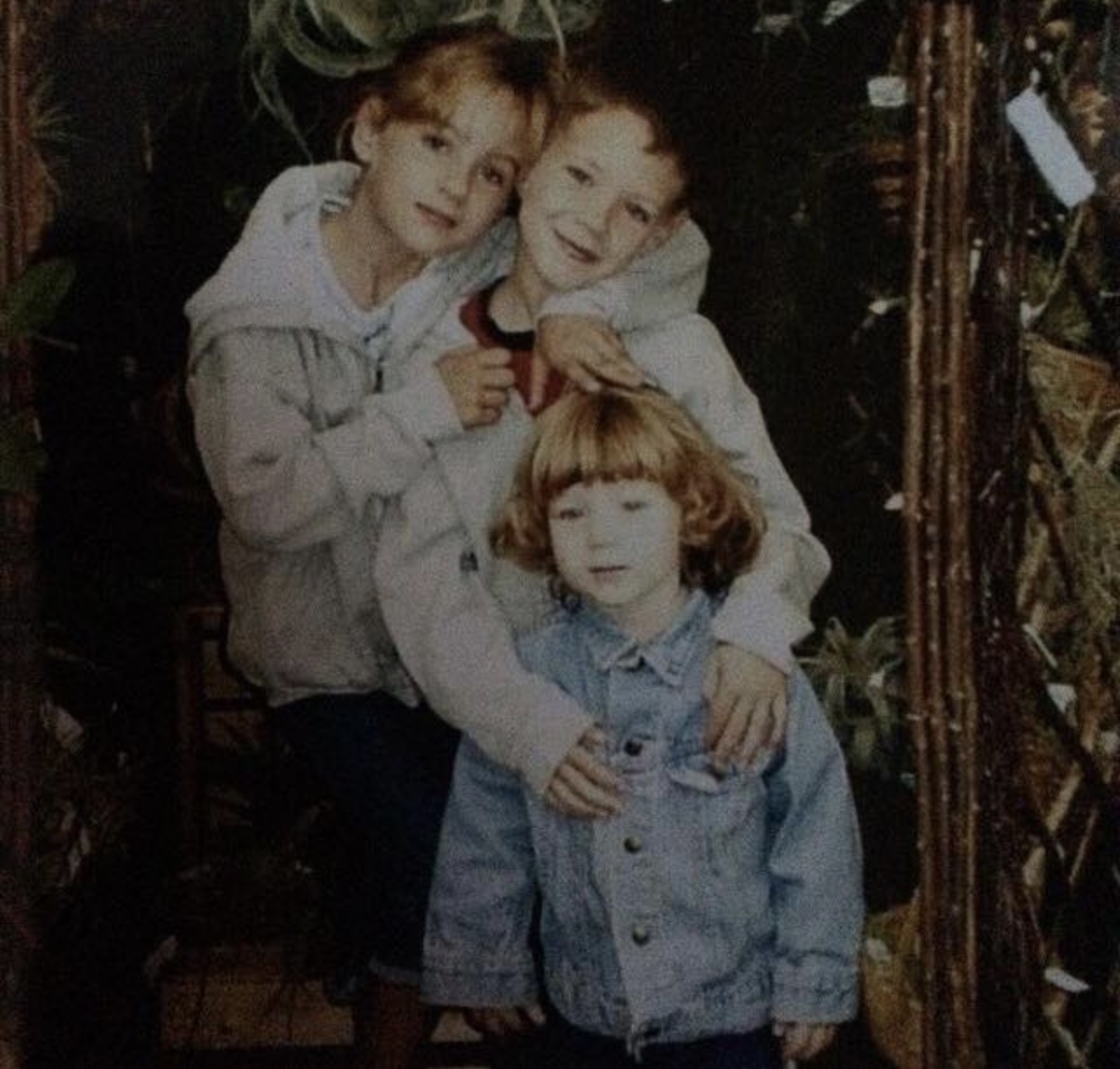 Brittany as a child, with her brother Zack and sister Ashley